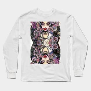 Double Woman Long Sleeve T-Shirt